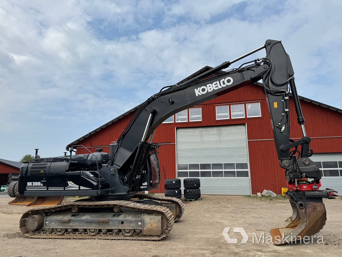 Grävmaskin Kobelco SK300LC med redskap - Bager guseničar: slika 4 Grävmaskin Kobelco SK300LC med redskap - Bager guseničar: slika 4