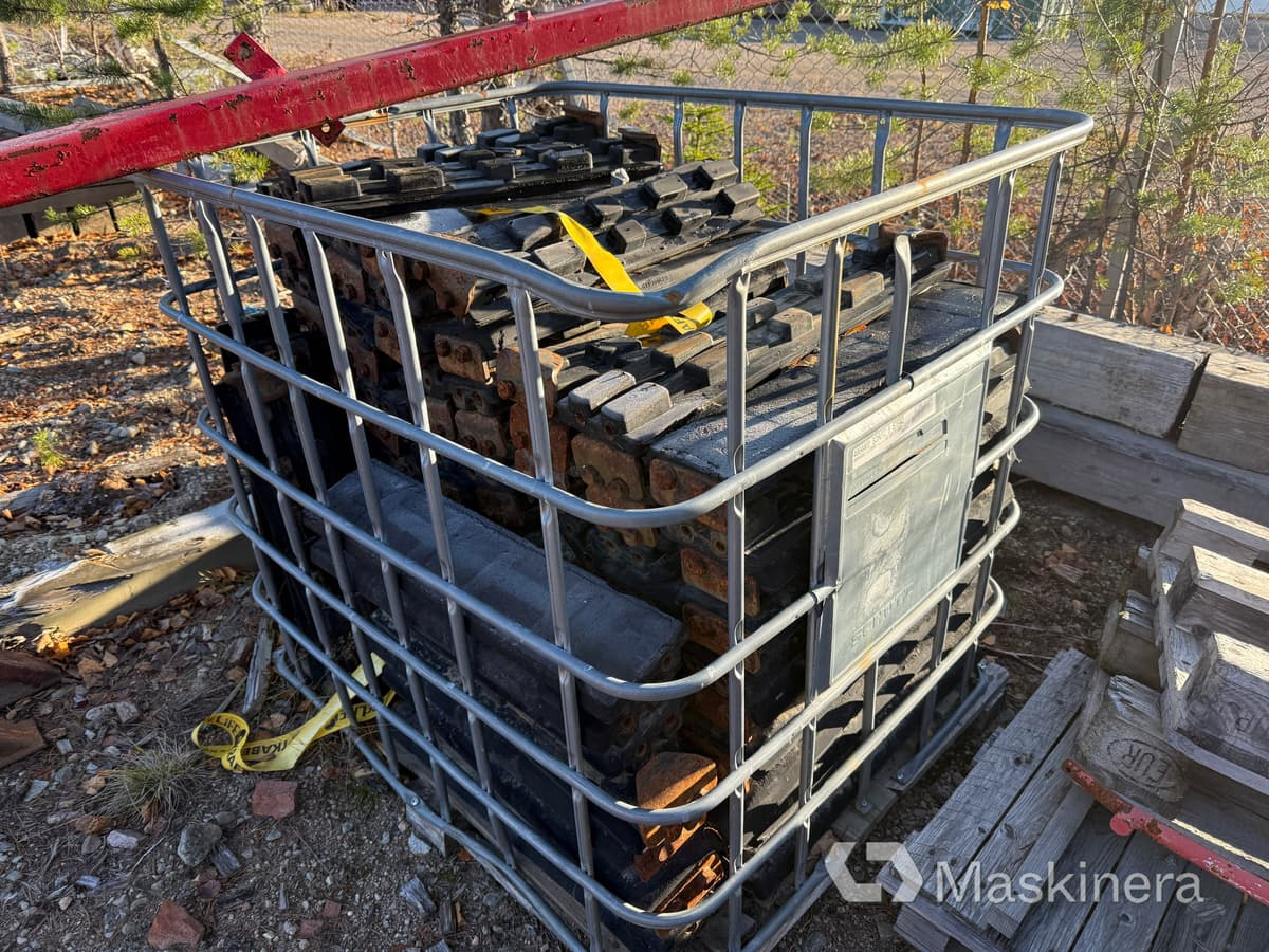 Gummipads till grävmaskin - Šine za Građevinska mašina: slika 1 Gummipads till grävmaskin - Šine za Građevinska mašina: slika 1