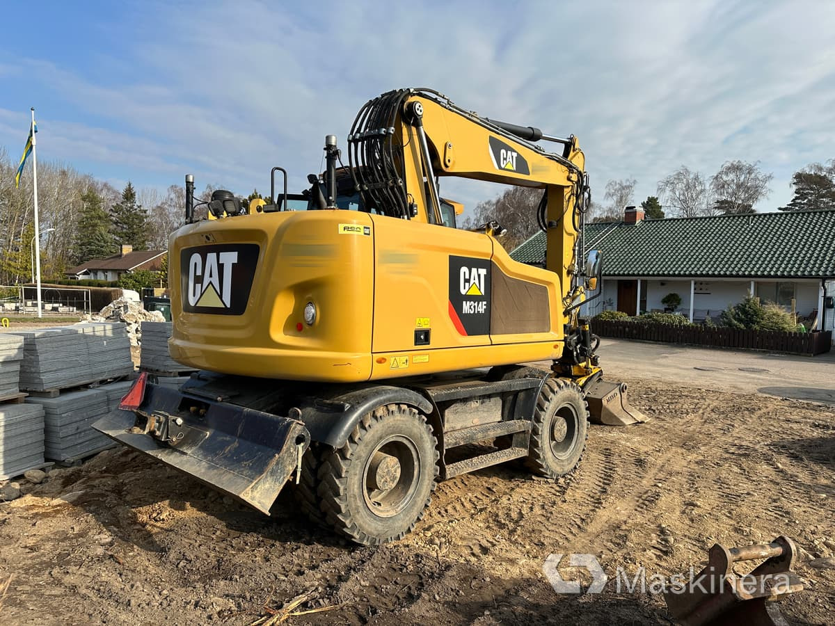 Hjulgrävare Cat M314F + redskap/vagn/grävsystem - Bager guseničar: slika 2 Hjulgrävare Cat M314F + redskap/vagn/grävsystem - Bager guseničar: slika 2