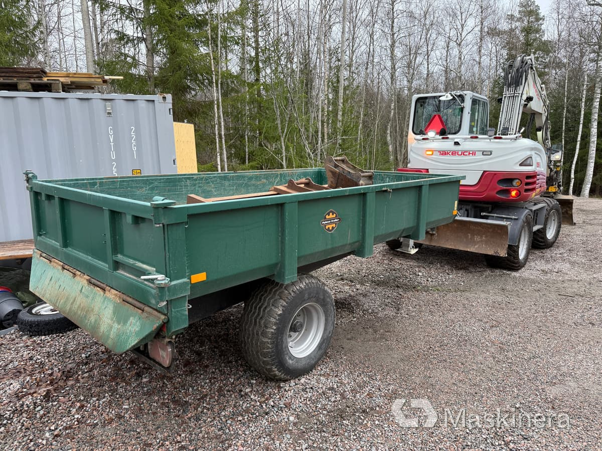Hjulgrävare Takeuchi TB295W med vagn & redskap - Bager guseničar: slika 5 Hjulgrävare Takeuchi TB295W med vagn & redskap - Bager guseničar: slika 5