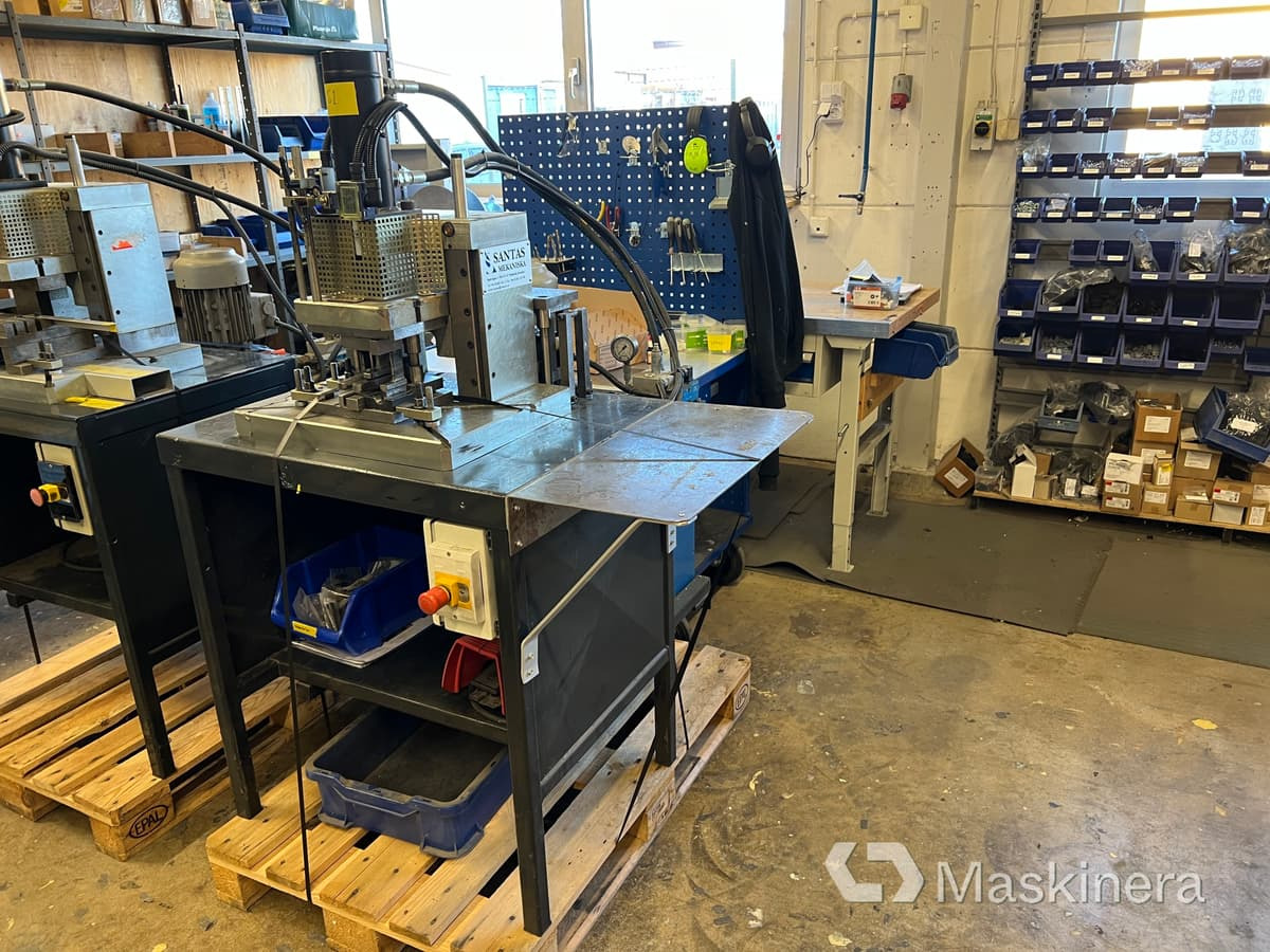 Hydraulisk press Santas Mekaniska DS88 - Apkant presa: slika 2 Hydraulisk press Santas Mekaniska DS88 - Apkant presa: slika 2