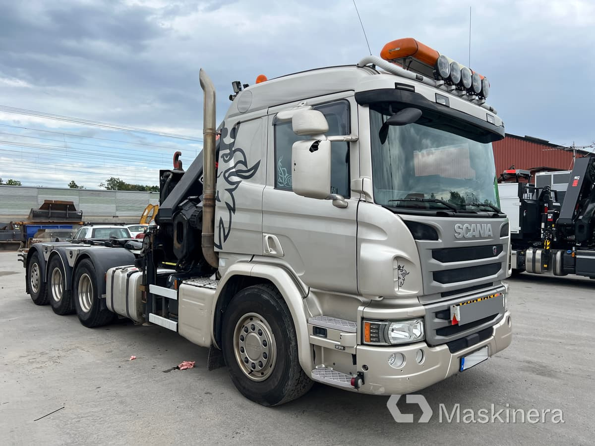 Kranväxlare Scania P410 8x4 - Kamion sa hidrauličnom kukom, Kamion sa dizalicom: slika 3 Kranväxlare Scania P410 8x4 - Kamion sa hidrauličnom kukom, Kamion sa dizalicom: slika 3