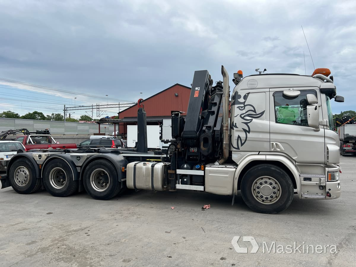 Kranväxlare Scania P410 8x4 - Kamion sa hidrauličnom kukom, Kamion sa dizalicom: slika 4 Kranväxlare Scania P410 8x4 - Kamion sa hidrauličnom kukom, Kamion sa dizalicom: slika 4
