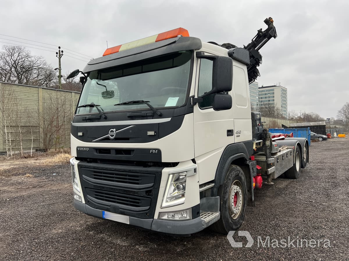 Kranväxlare Volvo FM 450 6x2 - Kamion sa dizalicom: slika 1 Kranväxlare Volvo FM 450 6x2 - Kamion sa dizalicom: slika 1