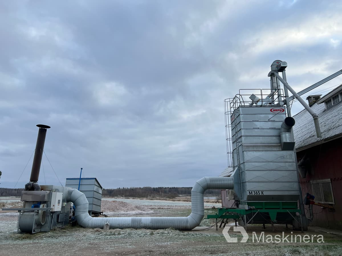 Mepu M365K & Mabre GDS 580 C65 Spannmålstork Mepu M365 K med flispanna Mabre GDS580C65 - Oprema za posle žetve: slika 2 Mepu M365K & Mabre GDS 580 C65 Spannmålstork Mepu M365 K med flispanna Mabre GDS580C65 - Oprema za posle žetve: slika 2