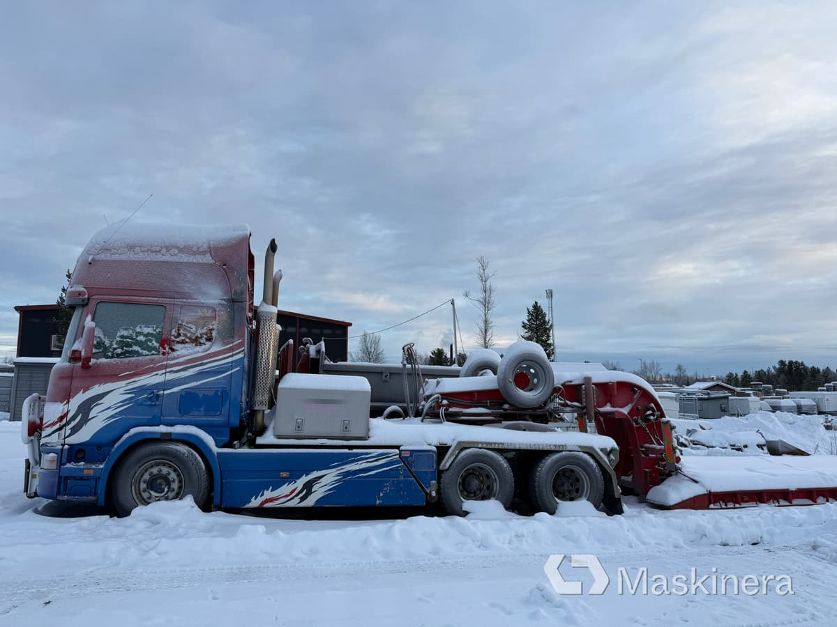 Maskintrailer Scania R144 6X4 & VM Trailer VM53-4-PNK - Tegljač, Niska poluprikolica za prevoz: slika 4 Maskintrailer Scania R144 6X4 & VM Trailer VM53-4-PNK - Tegljač, Niska poluprikolica za prevoz: slika 4