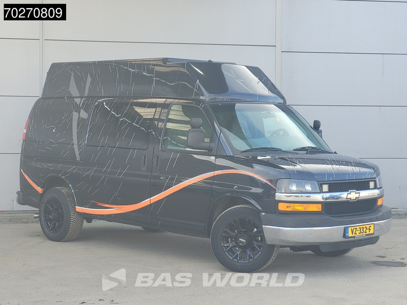 Chevrolet Chevy Van 6.0L V8 MARGE LPG Chevy Van Camper Basis APK 10-2025 GMC Savana 230V aansluiting Airco Camera Cruise 8m3 Airco Trekhaak Cruise c - Mali kombi: slika 3 Chevrolet Chevy Van 6.0L V8 MARGE LPG Chevy Van Camper Basis APK 10-2025 GMC Savana 230V aansluiting Airco Camera Cruise 8m3 Airco Trekhaak Cruise c - Mali kombi: slika 3