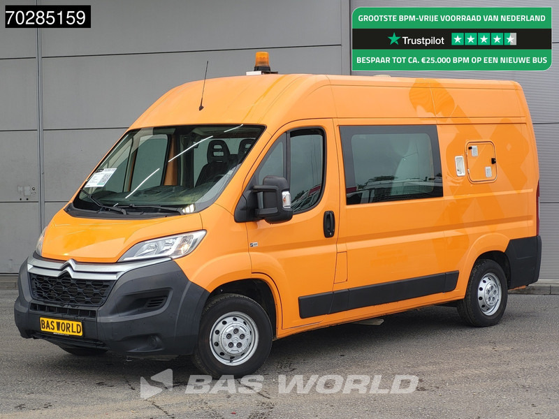 Citroën Jumper 130PK Dubbel Cabine L2H2 Airco Cruise Camera Tankinstallatie Euro6 DC Doka Mixto 5m3 Trekhaak Cruise control - Furgon: slika 1 Citroën Jumper 130PK Dubbel Cabine L2H2 Airco Cruise Camera Tankinstallatie Euro6 DC Doka Mixto 5m3 Trekhaak Cruise control - Furgon: slika 1