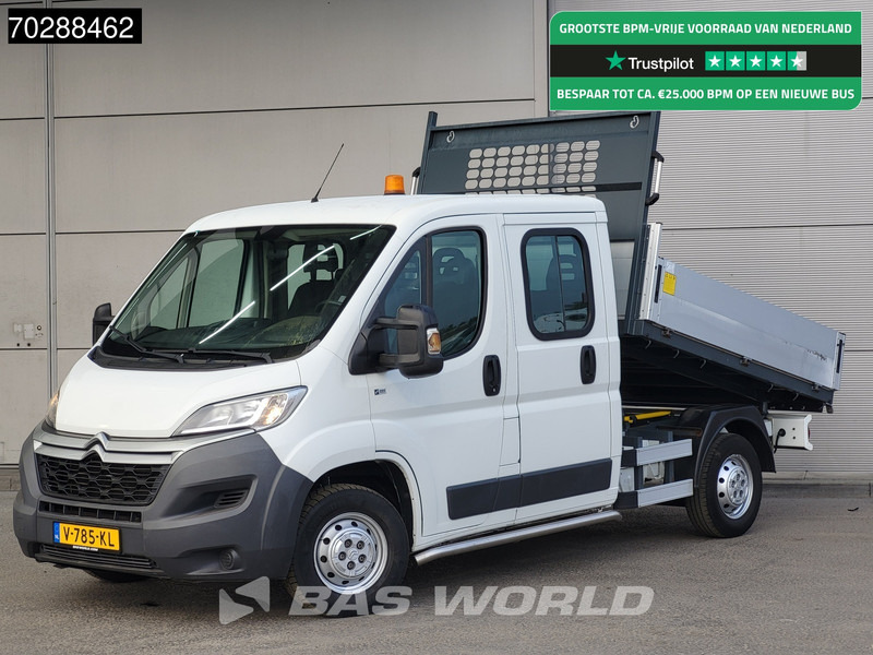 Citroën Jumper 130PK Kipper Dubbel Cabine Trekhaak Euro6 Tipper Benne Kieper 2m3 Trekhaak - Dostavno vozilo istovarivač: slika 1 Citroën Jumper 130PK Kipper Dubbel Cabine Trekhaak Euro6 Tipper Benne Kieper 2m3 Trekhaak - Dostavno vozilo istovarivač: slika 1