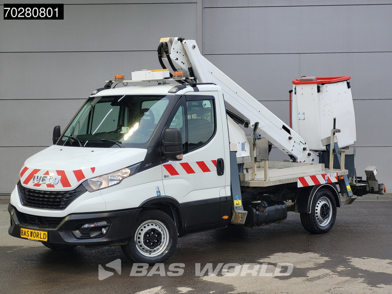 Iveco Daily 35S14 Hoogwerker 14meter werkhoogte 4xGestempeld 292 Arbeidsuren Airco Cruise Euro6 Hubarbeitsbühne France Elevateur 1Personen A - Dostavno vozilo: slika 2 Iveco Daily 35S14 Hoogwerker 14meter werkhoogte 4xGestempeld 292 Arbeidsuren Airco Cruise Euro6 Hubarbeitsbühne France Elevateur 1Personen A - Dostavno vozilo: slika 2