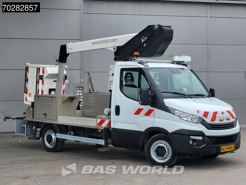 Iveco Daily 35S14 Hoogwerker Klubb 11meter werkhoogte Navi Airco Cruise Camera Parkeersensoren Euro6 Hubarbeitsbühne 1Personen Airco Cruise - Dostavno vozilo: slika 3 Iveco Daily 35S14 Hoogwerker Klubb 11meter werkhoogte Navi Airco Cruise Camera Parkeersensoren Euro6 Hubarbeitsbühne 1Personen Airco Cruise - Dostavno vozilo: slika 3