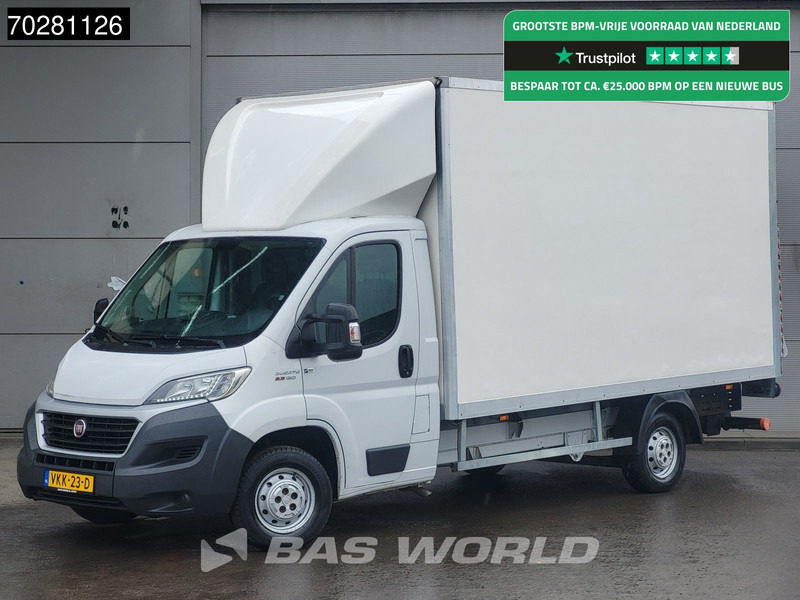 Fiat Ducato 130pk Euro6 Laadklep Bakwagen Zijdeur Airco Cruise Meubelbak Koffer 20m3 Airco Cruise control - Dostavno vozilo sa zatvorenim sandukom: slika 1 Fiat Ducato 130pk Euro6 Laadklep Bakwagen Zijdeur Airco Cruise Meubelbak Koffer 20m3 Airco Cruise control - Dostavno vozilo sa zatvorenim sandukom: slika 1