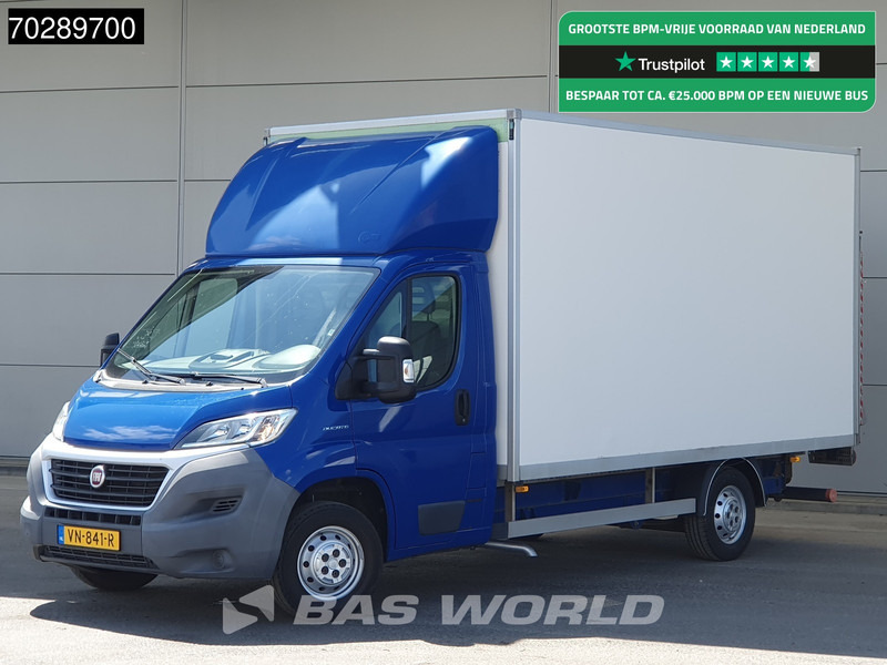 Fiat Ducato 150pk Laadklep Zijdeur Bakwagen Navi Airco Cruise Parkeersensoren Euro5 Meubelbak Koffer 20m3 Airco Cruise control - Dostavno vozilo sa zatvorenim sandukom: slika 1 Fiat Ducato 150pk Laadklep Zijdeur Bakwagen Navi Airco Cruise Parkeersensoren Euro5 Meubelbak Koffer 20m3 Airco Cruise control - Dostavno vozilo sa zatvorenim sandukom: slika 1