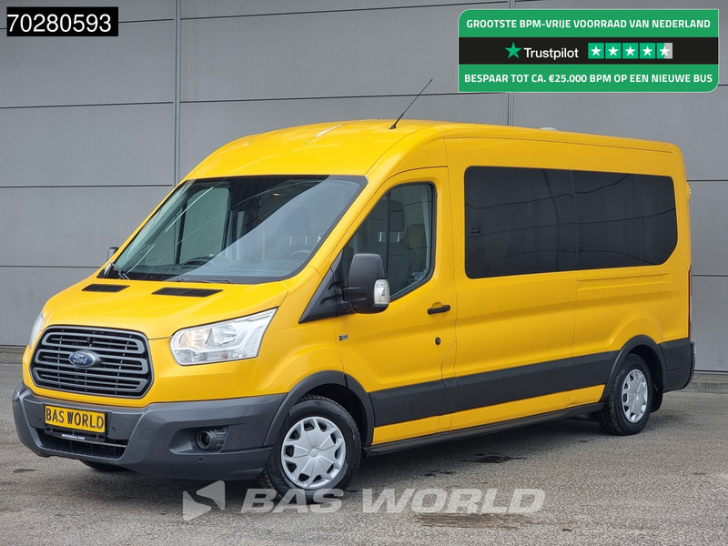 Ford Transit 130pk Personenvervoer Luchtvering Taxi L3H2 Ramp Airco Cruise Parkeersensoren Euro6 Kombi Tourer 11m3 Airco Cruise control - Minibus, Putnički kombi: slika 1 Ford Transit 130pk Personenvervoer Luchtvering Taxi L3H2 Ramp Airco Cruise Parkeersensoren Euro6 Kombi Tourer 11m3 Airco Cruise control - Minibus, Putnički kombi: slika 1