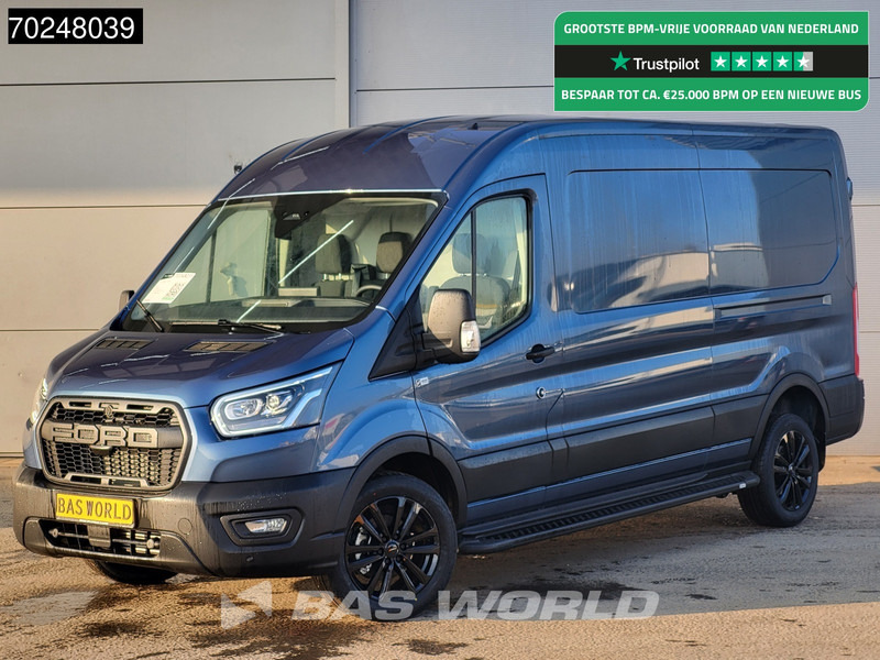 Ford Transit 165pk Automaat Black Edition Limited L3H2 Nwe model! CarPlay Xenon Camera 11m3 Airco Cruise control - Furgon: slika 1 Ford Transit 165pk Automaat Black Edition Limited L3H2 Nwe model! CarPlay Xenon Camera 11m3 Airco Cruise control - Furgon: slika 1