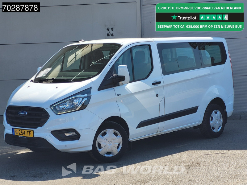 Ford Transit Custom 105pk Personenvervoer Incl.BPM/Ex. BTW 9-Persoons Airco Cruise LED Parkeersensoren Taxi Passenger Transport Kombi Tourer Euro6 L - Minibus, Putnički kombi: slika 1 Ford Transit Custom 105pk Personenvervoer Incl.BPM/Ex. BTW 9-Persoons Airco Cruise LED Parkeersensoren Taxi Passenger Transport Kombi Tourer Euro6 L - Minibus, Putnički kombi: slika 1