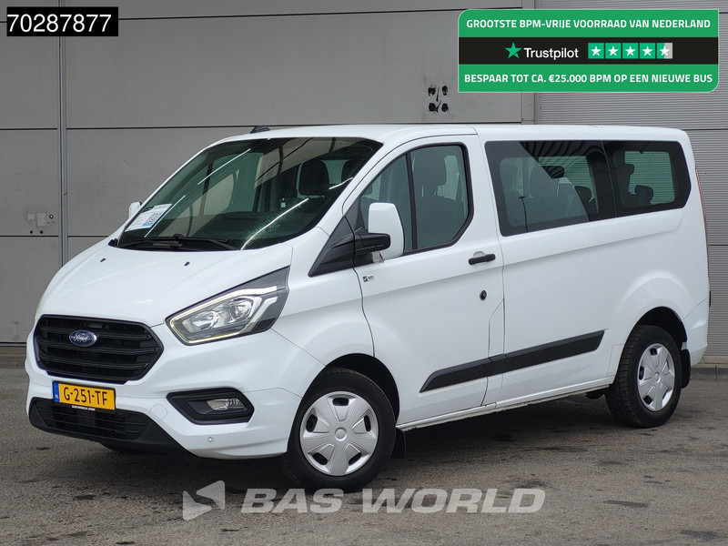 Ford Transit Custom 105pk Personenvervoer Incl.BPM/Ex. BTW 9-Persoons Airco Cruise LED Parkeersensoren Taxi Passenger Transport Kombi Tourer Euro6 L - Minibus, Putnički kombi: slika 1 Ford Transit Custom 105pk Personenvervoer Incl.BPM/Ex. BTW 9-Persoons Airco Cruise LED Parkeersensoren Taxi Passenger Transport Kombi Tourer Euro6 L - Minibus, Putnički kombi: slika 1