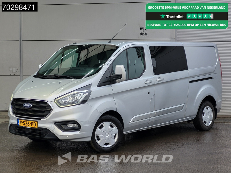 Ford Transit Custom 130PK Dubbel Cabine Automaat 2x Schuifdeur Trekhaak Xenon ACC Navi Camera Parkeersensoren SYNC3-Display APK 03-2026 Euro6 DC Dok - Mali kombi: slika 1 Ford Transit Custom 130PK Dubbel Cabine Automaat 2x Schuifdeur Trekhaak Xenon ACC Navi Camera Parkeersensoren SYNC3-Display APK 03-2026 Euro6 DC Dok - Mali kombi: slika 1