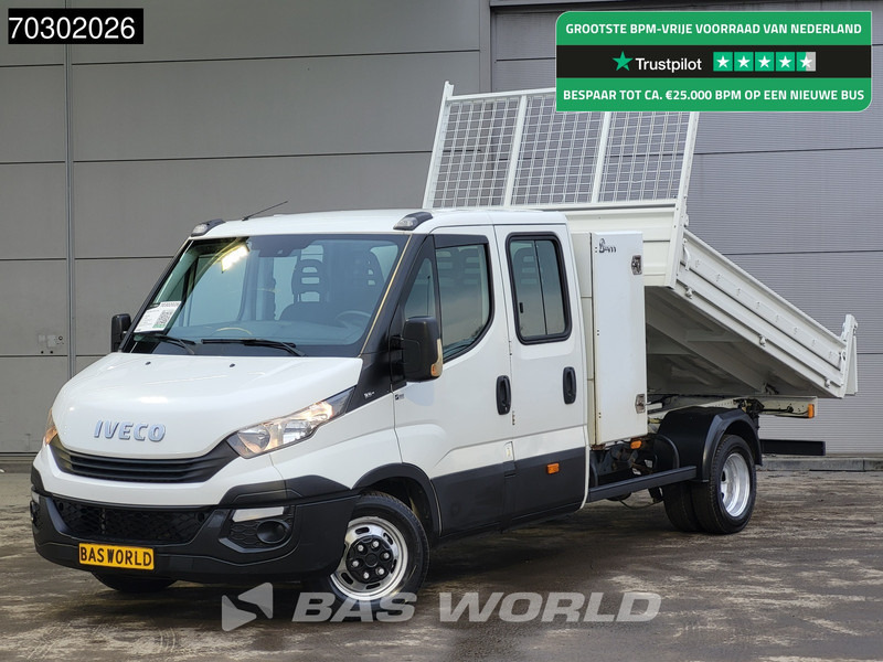 Iveco Daily 35C14 Dubbel Cabine Kipper met Kist Dubbellucht 3,5t Trekhaak Airco Cruise Euro6 Tipper Benne Kieper Airco Trekhaak Cruise contr - Dostavno vozilo istovarivač: slika 1 Iveco Daily 35C14 Dubbel Cabine Kipper met Kist Dubbellucht 3,5t Trekhaak Airco Cruise Euro6 Tipper Benne Kieper Airco Trekhaak Cruise contr - Dostavno vozilo istovarivač: slika 1