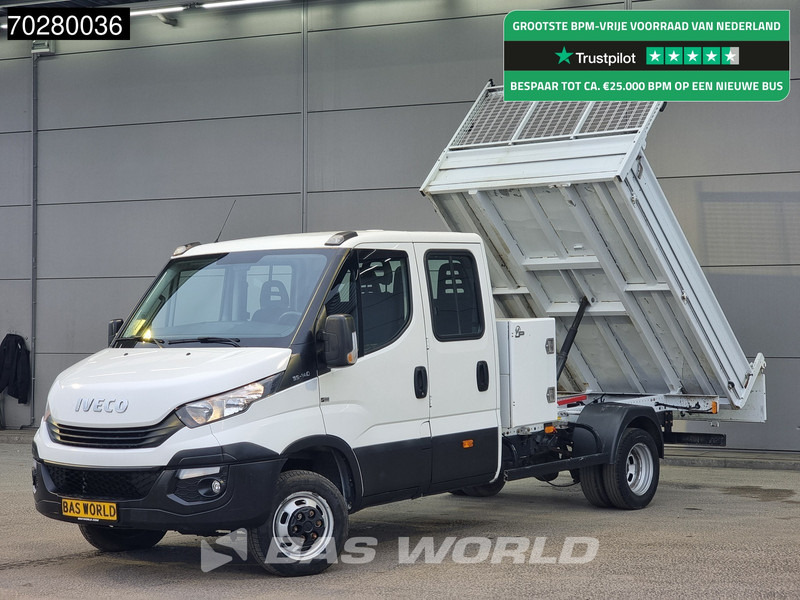 Iveco Daily 35C14 Kipper Dubbel Cabine met Kist Dubbellucht 3,5t Trekhaak Airco Cruise Euro6 Tipper Benne Kieper 2m3 Airco Trekhaak Cruise c - Dostavno vozilo istovarivač: slika 1 Iveco Daily 35C14 Kipper Dubbel Cabine met Kist Dubbellucht 3,5t Trekhaak Airco Cruise Euro6 Tipper Benne Kieper 2m3 Airco Trekhaak Cruise c - Dostavno vozilo istovarivač: slika 1