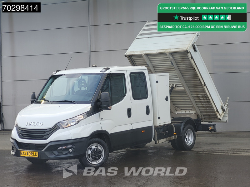 Iveco Daily 35C14 Kipper met Kist Dubbel Cabine 3,5t Trekhaak Dubbellucht Airco Cruise Euro6 Tipper Benne Kieper Airco Trekhaak Cruise contr - Dostavno vozilo istovarivač: slika 1 Iveco Daily 35C14 Kipper met Kist Dubbel Cabine 3,5t Trekhaak Dubbellucht Airco Cruise Euro6 Tipper Benne Kieper Airco Trekhaak Cruise contr - Dostavno vozilo istovarivač: slika 1