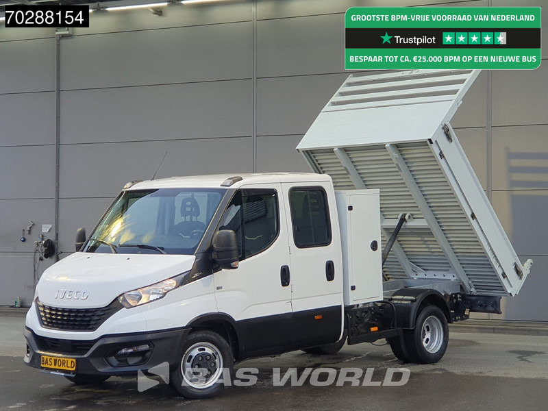 Iveco Daily 35C14 Kipper met Kist Dubbel Cabine Dubbellucht 3,5t Trekhaak Airco Cruise Euro6 Tipper Kieper Benne 2m3 Airco Trekhaak Cruise c - Dostavno vozilo istovarivač: slika 1 Iveco Daily 35C14 Kipper met Kist Dubbel Cabine Dubbellucht 3,5t Trekhaak Airco Cruise Euro6 Tipper Kieper Benne 2m3 Airco Trekhaak Cruise c - Dostavno vozilo istovarivač: slika 1