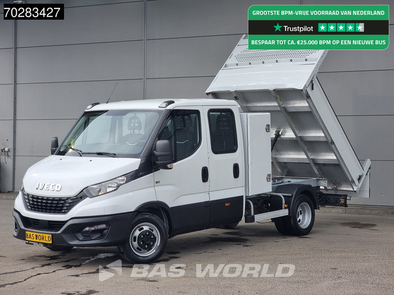 Iveco Daily 35C14 Open Laadbak Dubbel Cabine met Kist 3500kg trekhaak Airco Cruise Pritsche Pickup Open Box 1m3 Airco Dubbel cabine Trekhaak - Dostavno vozilo sa otvorenom sandukom: slika 1 Iveco Daily 35C14 Open Laadbak Dubbel Cabine met Kist 3500kg trekhaak Airco Cruise Pritsche Pickup Open Box 1m3 Airco Dubbel cabine Trekhaak - Dostavno vozilo sa otvorenom sandukom: slika 1