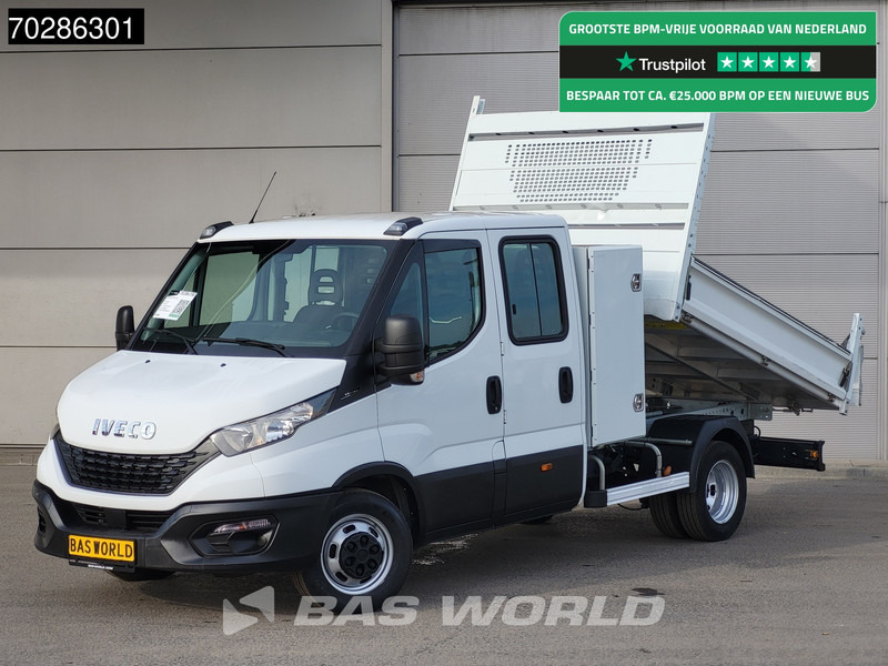 Iveco Daily 35C14 Open Laadbak met Kist Dubbel Cabine Dubbellucht 3,5t Trekhaak Airco Cruise Euro6 Pickup Pritsche Open Box 2m3 Airco Trekha - Dostavno vozilo sa otvorenom sandukom: slika 1 Iveco Daily 35C14 Open Laadbak met Kist Dubbel Cabine Dubbellucht 3,5t Trekhaak Airco Cruise Euro6 Pickup Pritsche Open Box 2m3 Airco Trekha - Dostavno vozilo sa otvorenom sandukom: slika 1