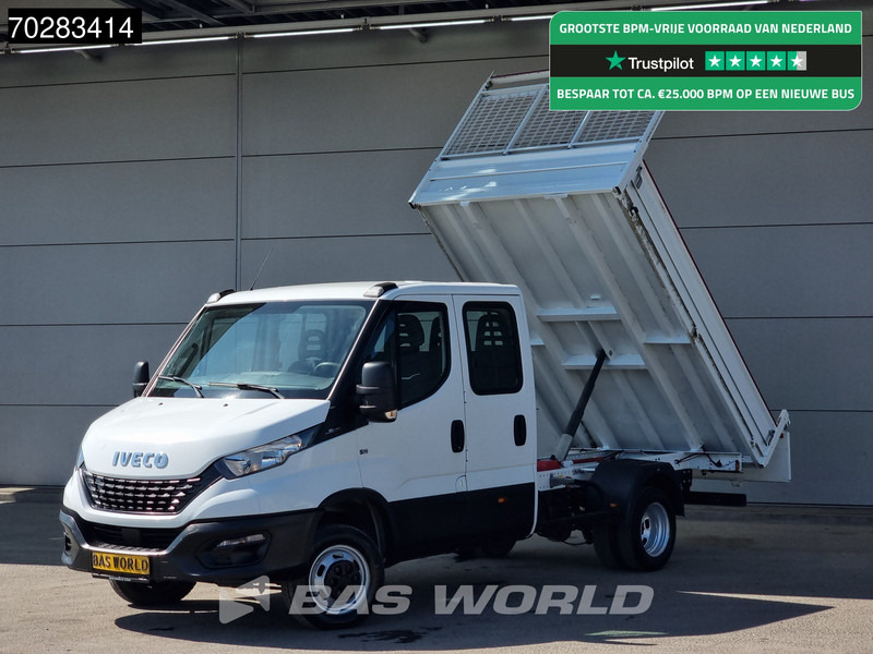 Iveco Daily 35C14 Open Laadbak met Kist Dubbel Cabine Dubbellucht 3,5t Trekhaak Airco Cruise Pritsche Pickup Open Box Airco Dubbel cabine Tr - Dostavno vozilo sa otvorenom sandukom: slika 1 Iveco Daily 35C14 Open Laadbak met Kist Dubbel Cabine Dubbellucht 3,5t Trekhaak Airco Cruise Pritsche Pickup Open Box Airco Dubbel cabine Tr - Dostavno vozilo sa otvorenom sandukom: slika 1