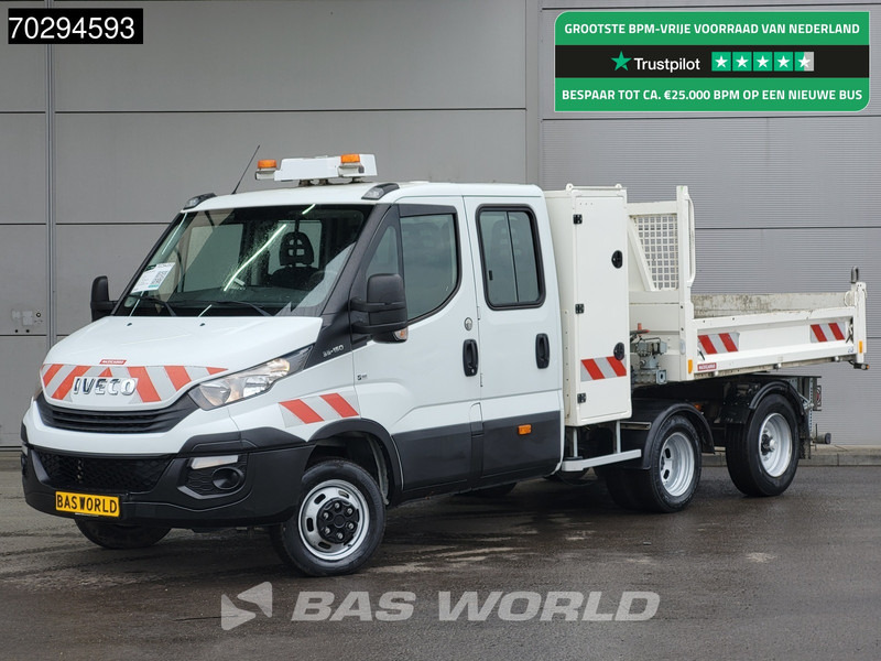 Iveco Daily 35C15 3.0L Kipper met Kist Maxicargo Airco Cruise Camera Euro6 Tipper Benne Kieper 2m3 Airco Dubbel cabine Cruise control - Dostavno vozilo istovarivač: slika 1 Iveco Daily 35C15 3.0L Kipper met Kist Maxicargo Airco Cruise Camera Euro6 Tipper Benne Kieper 2m3 Airco Dubbel cabine Cruise control - Dostavno vozilo istovarivač: slika 1