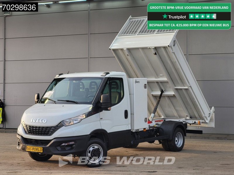 Iveco Daily 35C16 3.0L Kipper met Kist 3.5t trekhaak Tipper Benne Airco Cruise Euro6 Airco Trekhaak Cruise control - Dostavno vozilo istovarivač: slika 1 Iveco Daily 35C16 3.0L Kipper met Kist 3.5t trekhaak Tipper Benne Airco Cruise Euro6 Airco Trekhaak Cruise control - Dostavno vozilo istovarivač: slika 1