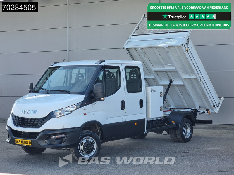 Iveco Daily 35C16 3.0L Kipper met Kist Dubbel Cabine Dubbellucht 3,5t Trekhaak Airco Cruise Euro6 Kieper Tipper Benne Airco Dubbel cabine Tr - Dostavno vozilo sa otvorenom sandukom: slika 1 Iveco Daily 35C16 3.0L Kipper met Kist Dubbel Cabine Dubbellucht 3,5t Trekhaak Airco Cruise Euro6 Kieper Tipper Benne Airco Dubbel cabine Tr - Dostavno vozilo sa otvorenom sandukom: slika 1