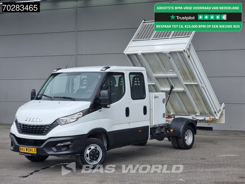 Iveco Daily 35C16 3.0L Kipper met Kist Dubbel Cabine Dubbellucht 3,5t Trekhaak Navi Airco Cruise Camera Euro6 Kieper Tipper Benne 2m3 Airco - Dostavno vozilo istovarivač: slika 1 Iveco Daily 35C16 3.0L Kipper met Kist Dubbel Cabine Dubbellucht 3,5t Trekhaak Navi Airco Cruise Camera Euro6 Kieper Tipper Benne 2m3 Airco - Dostavno vozilo istovarivač: slika 1