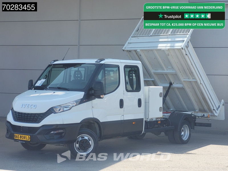 Iveco Daily 35C16 3.0L Kipper met Kist Dubbel Cabine Dubbellucht 3,5t Trekhaak Navi Airco Cruise Camera Euro6 Tipper Benne Kieper 2m3 Airco - Dostavno vozilo istovarivač: slika 1 Iveco Daily 35C16 3.0L Kipper met Kist Dubbel Cabine Dubbellucht 3,5t Trekhaak Navi Airco Cruise Camera Euro6 Tipper Benne Kieper 2m3 Airco - Dostavno vozilo istovarivač: slika 1