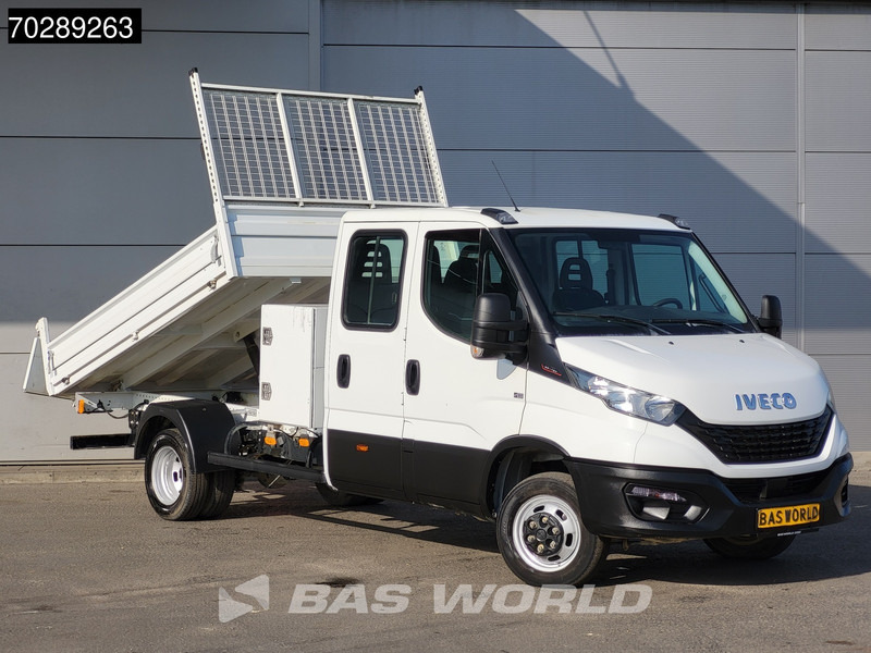 Dostavno vozilo sa otvorenom sandukom Iveco Daily 35C16 3.0L Open Laadbak met Kist Dubbel Cabine Dubbellucht 3,5t Trekhaak Navi Airco Cruise Camera Euro6 Pritsche Pickup Open Box: slika 6