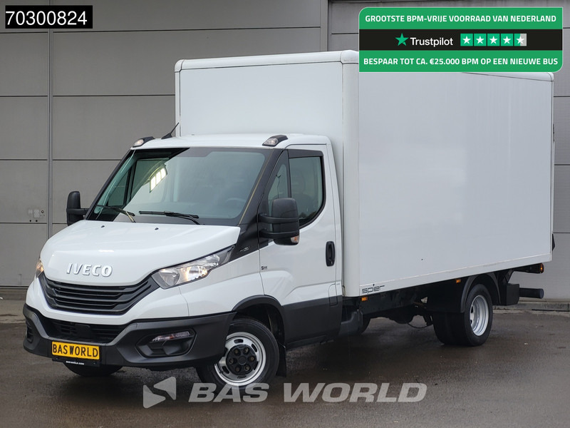 Iveco Daily 35C16 Laadklep Bakwagen Dubbellucht 160PK Airco Euro6 Meubelbak Koffer Airco - Dostavno vozilo sa zatvorenim sandukom: slika 1 Iveco Daily 35C16 Laadklep Bakwagen Dubbellucht 160PK Airco Euro6 Meubelbak Koffer Airco - Dostavno vozilo sa zatvorenim sandukom: slika 1