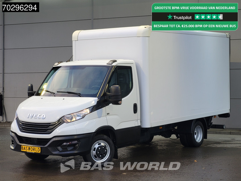 Iveco Daily 35C16 Laadklep Dubbellucht Bakwagen 160PK Airco Euro6 Meubelbak Koffer Airco - Dostavno vozilo sa zatvorenim sandukom: slika 1 Iveco Daily 35C16 Laadklep Dubbellucht Bakwagen 160PK Airco Euro6 Meubelbak Koffer Airco - Dostavno vozilo sa zatvorenim sandukom: slika 1
