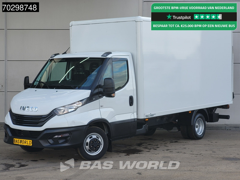 Iveco Daily 35C16 Laadklep Dubbellucht Bakwagen 160PK Airco Euro6 Meubelbak Koffer Airco - Dostavno vozilo sa zatvorenim sandukom: slika 1 Iveco Daily 35C16 Laadklep Dubbellucht Bakwagen 160PK Airco Euro6 Meubelbak Koffer Airco - Dostavno vozilo sa zatvorenim sandukom: slika 1