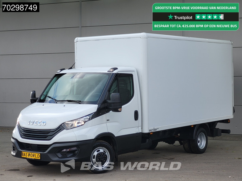Iveco Daily 35C16 Laadklep Dubbellucht Bakwagen 160PK Airco Euro6 Meubelbak Koffer Airco - Dostavno vozilo sa zatvorenim sandukom: slika 1 Iveco Daily 35C16 Laadklep Dubbellucht Bakwagen 160PK Airco Euro6 Meubelbak Koffer Airco - Dostavno vozilo sa zatvorenim sandukom: slika 1