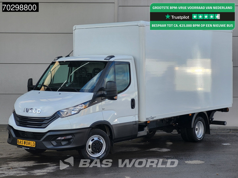 Iveco Daily 35C16 Laadklep Dubbellucht Bakwagen 160PK Airco Euro6 Meubelbak Koffer Airco - Dostavno vozilo sa zatvorenim sandukom: slika 1 Iveco Daily 35C16 Laadklep Dubbellucht Bakwagen 160PK Airco Euro6 Meubelbak Koffer Airco - Dostavno vozilo sa zatvorenim sandukom: slika 1