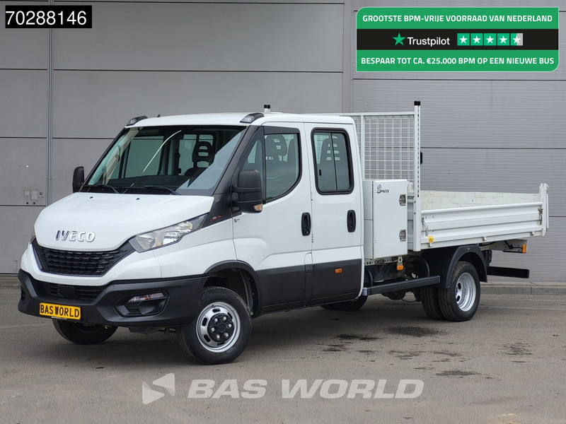Iveco Daily 35C16 Open Laadbak met Kist Dubbel Cabine Dubbellucht 3,5t Trekhaak Navi Airco Cruise Camera Euro6 Pritsche Pickup Open Box 2m3 - Dostavno vozilo sa otvorenom sandukom: slika 1 Iveco Daily 35C16 Open Laadbak met Kist Dubbel Cabine Dubbellucht 3,5t Trekhaak Navi Airco Cruise Camera Euro6 Pritsche Pickup Open Box 2m3 - Dostavno vozilo sa otvorenom sandukom: slika 1