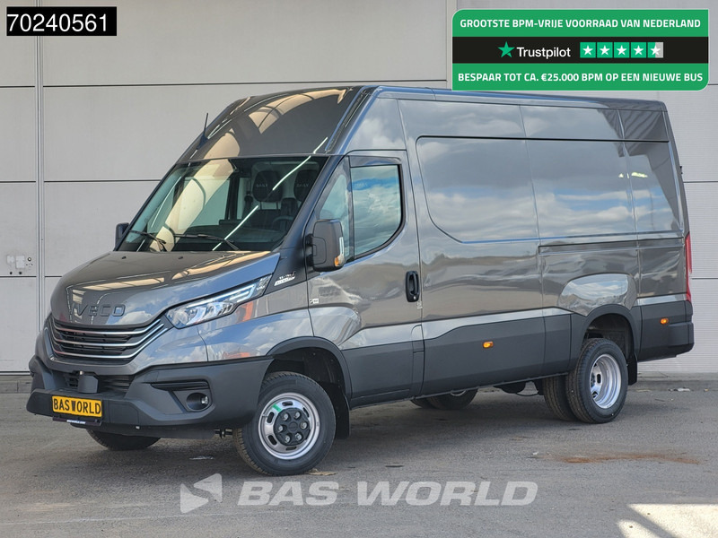 Iveco Daily 35C18 3.0L Automaat 2025-Model 180PK L2H2 Dubbellucht 3,5t Trekgewicht ACC Navi LED Airco Camera Euro6 L2 12m3 Airco - Furgon: slika 1 Iveco Daily 35C18 3.0L Automaat 2025-Model 180PK L2H2 Dubbellucht 3,5t Trekgewicht ACC Navi LED Airco Camera Euro6 L2 12m3 Airco - Furgon: slika 1