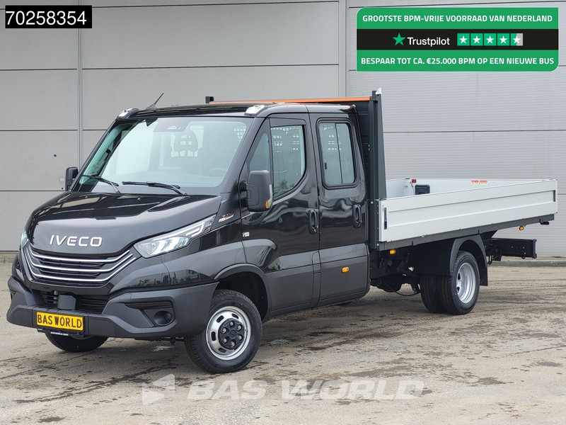 Iveco Daily 35C21 3.0L Automaat 210PK 2025-Model Open laadbak Dubbel Cabine Dubbellucht CarPlay ACC LED 3,5T Trekvermogen Euro6 Pritsche Pic - Dostavno vozilo sa otvorenom sandukom: slika 1 Iveco Daily 35C21 3.0L Automaat 210PK 2025-Model Open laadbak Dubbel Cabine Dubbellucht CarPlay ACC LED 3,5T Trekvermogen Euro6 Pritsche Pic - Dostavno vozilo sa otvorenom sandukom: slika 1