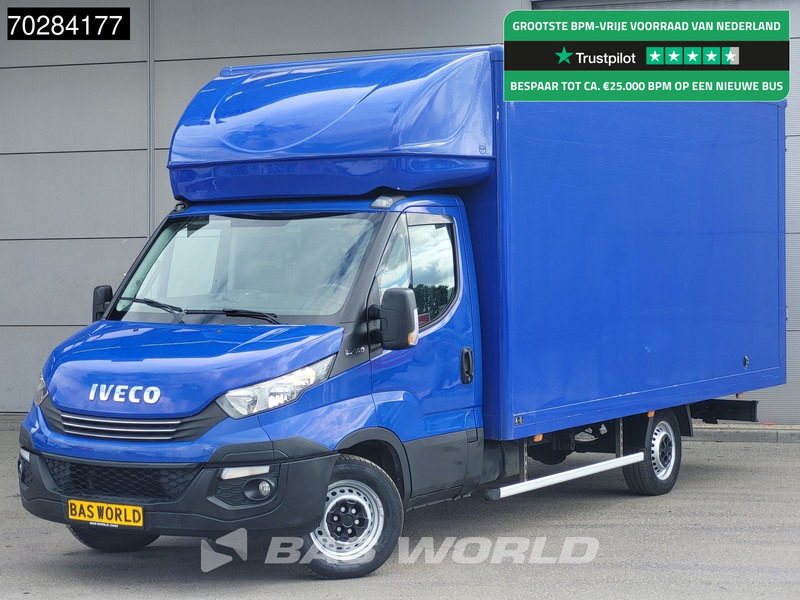Iveco Daily 35S14 Automaat Bakwagen Achterdeuren 488cm lang! Airco Cruise Camera Euro6 Meubelbak Koffer 24m3 Airco Cruise control - Dostavno vozilo sa zatvorenim sandukom: slika 1 Iveco Daily 35S14 Automaat Bakwagen Achterdeuren 488cm lang! Airco Cruise Camera Euro6 Meubelbak Koffer 24m3 Airco Cruise control - Dostavno vozilo sa zatvorenim sandukom: slika 1