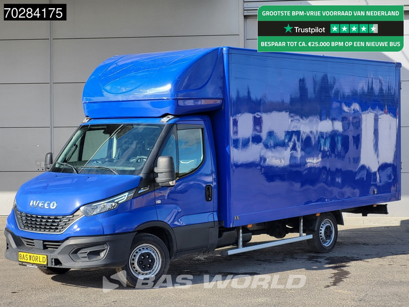 Iveco Daily 35S14 Automaat Bakwagen Achterdeuren 488cm lang! Airco Cruise Euro6 Meubelbak Koffer 23m3 Airco Cruise control - Dostavno vozilo sa zatvorenim sandukom: slika 1 Iveco Daily 35S14 Automaat Bakwagen Achterdeuren 488cm lang! Airco Cruise Euro6 Meubelbak Koffer 23m3 Airco Cruise control - Dostavno vozilo sa zatvorenim sandukom: slika 1