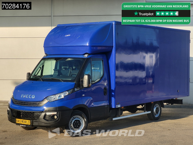 Iveco Daily 35S14 Automaat Bakwagen Achterdeuren 488cm lang! Airco Cruise Euro6 Meubelbak Koffer 24m3 Airco Cruise control - Dostavno vozilo sa zatvorenim sandukom: slika 1 Iveco Daily 35S14 Automaat Bakwagen Achterdeuren 488cm lang! Airco Cruise Euro6 Meubelbak Koffer 24m3 Airco Cruise control - Dostavno vozilo sa zatvorenim sandukom: slika 1