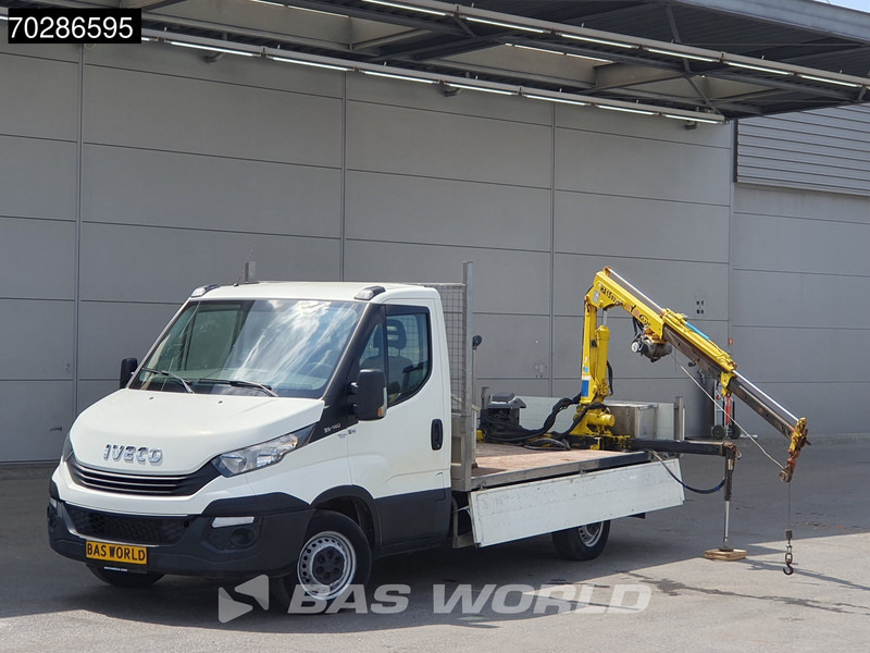 Iveco Daily 35S14 Open Laadbak Kraanwagen Hyva HA15 Euro6 3,5t Trekhaak Crane Kranwagen Pritsche Pickup Open Box Trekhaak - Dostavno vozilo sa otvorenom sandukom: slika 5 Iveco Daily 35S14 Open Laadbak Kraanwagen Hyva HA15 Euro6 3,5t Trekhaak Crane Kranwagen Pritsche Pickup Open Box Trekhaak - Dostavno vozilo sa otvorenom sandukom: slika 5