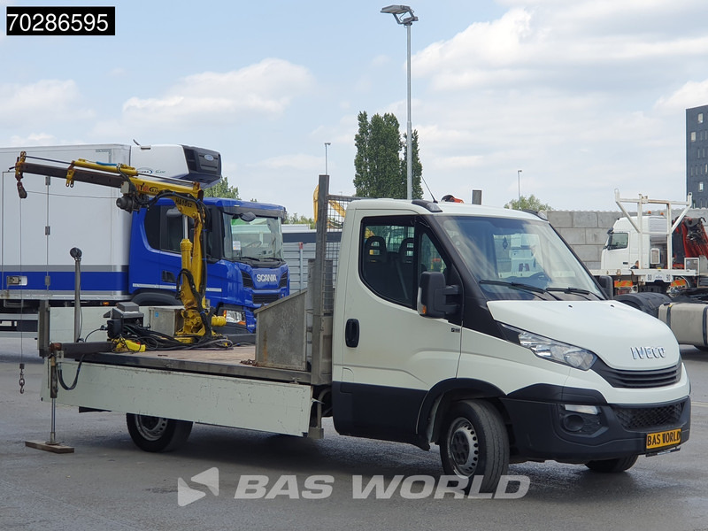 Iveco Daily 35S14 Open Laadbak Kraanwagen Hyva HA15 Euro6 3,5t Trekhaak Crane Kranwagen Pritsche Pickup Open Box Trekhaak - Dostavno vozilo sa otvorenom sandukom: slika 2 Iveco Daily 35S14 Open Laadbak Kraanwagen Hyva HA15 Euro6 3,5t Trekhaak Crane Kranwagen Pritsche Pickup Open Box Trekhaak - Dostavno vozilo sa otvorenom sandukom: slika 2