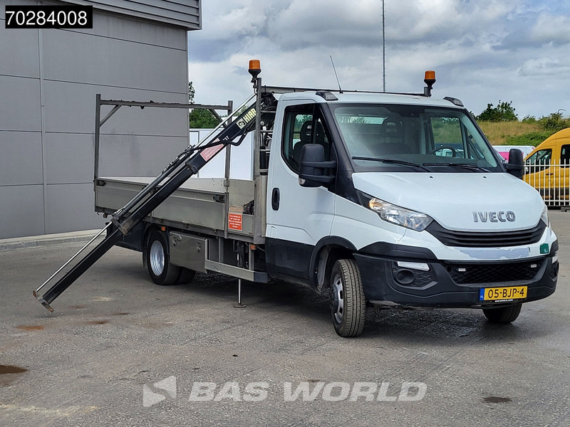 Iveco Daily 50C15 3.0L Euro6 Kraanwagen HIAB 013T PTO 3,5t Trekhaak Airco Cruise Kraan Crane Kranwagen Pickup Pritsche Airco Trekhaak Cruise - Dostavno vozilo sa otvorenom sandukom: slika 1 Iveco Daily 50C15 3.0L Euro6 Kraanwagen HIAB 013T PTO 3,5t Trekhaak Airco Cruise Kraan Crane Kranwagen Pickup Pritsche Airco Trekhaak Cruise - Dostavno vozilo sa otvorenom sandukom: slika 1