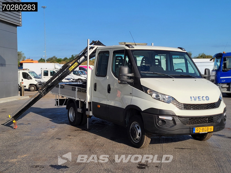 Iveco Daily 50C17 3,0L Automaat 170PK HIAB 017T-2 DC Open laadbak Dubbellucht Airco Euro6 Pickup Crane Kraanwagen Kranwagen Pritsche Airco D - Dostavno vozilo sa otvorenom sandukom: slika 2 Iveco Daily 50C17 3,0L Automaat 170PK HIAB 017T-2 DC Open laadbak Dubbellucht Airco Euro6 Pickup Crane Kraanwagen Kranwagen Pritsche Airco D - Dostavno vozilo sa otvorenom sandukom: slika 2